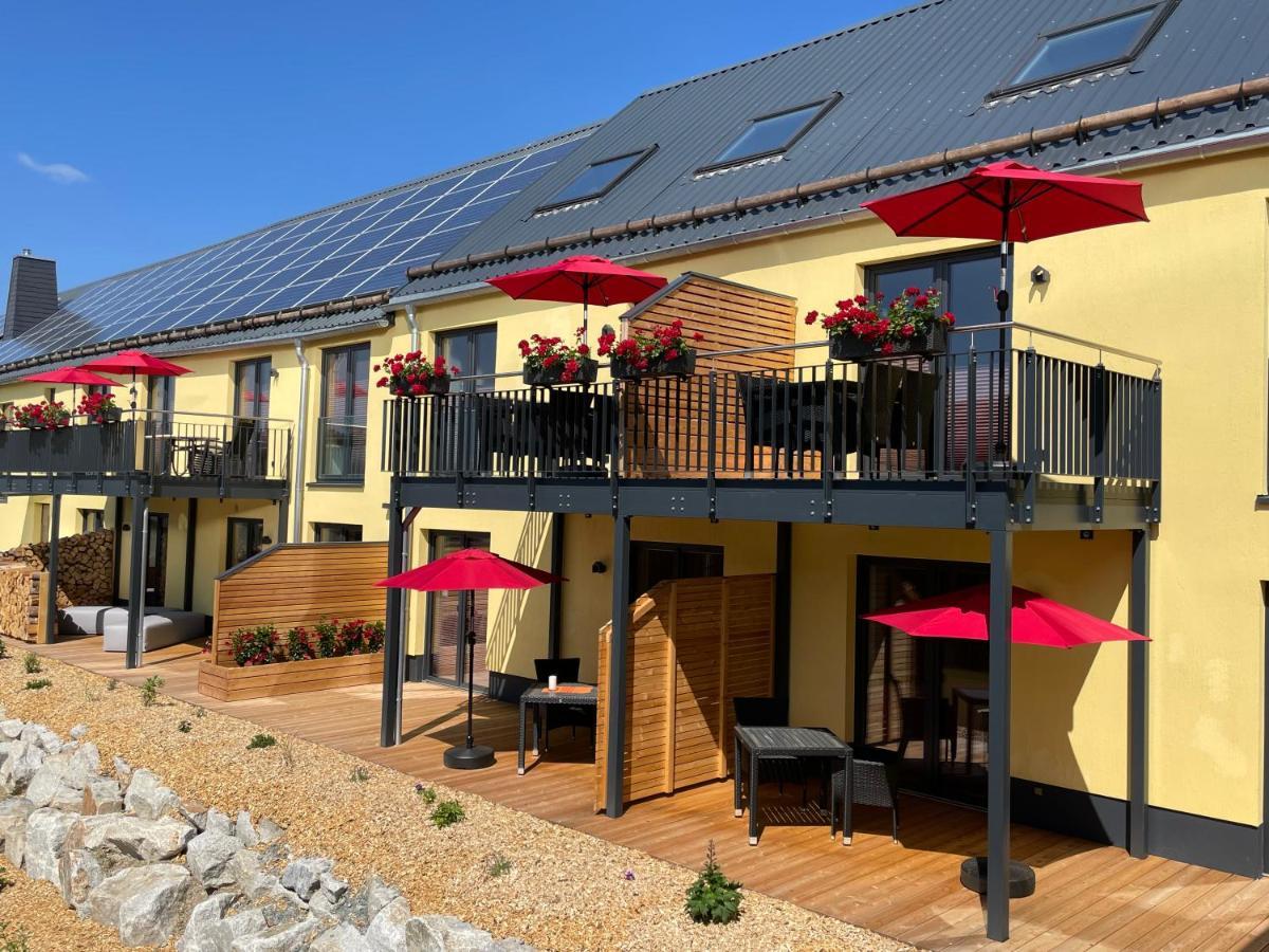 Chalet-Ferienwohnung Giebeltraum, 115 Qm, Wellness/Fitness/Sauna - Bergroedelhof Feilitzsch Екстериор снимка