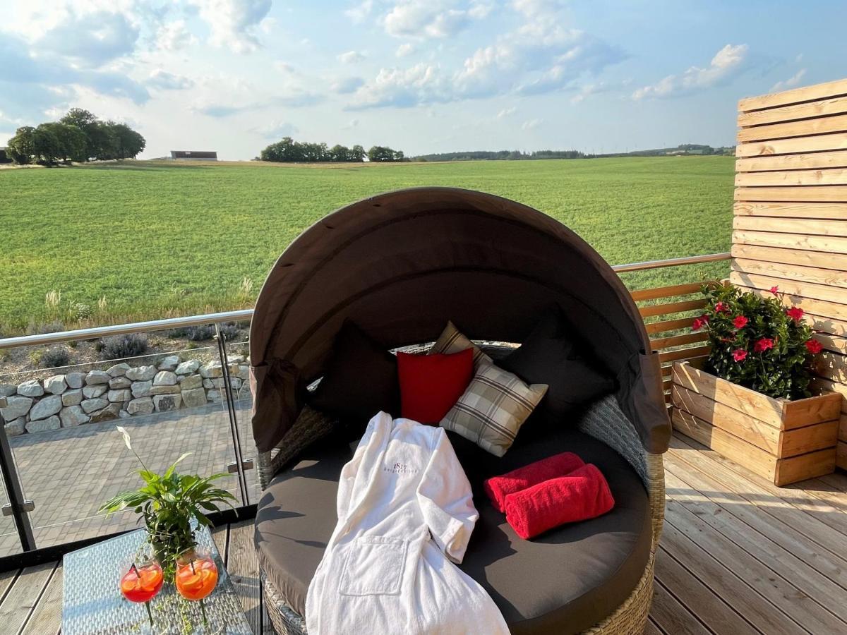 Chalet-Ferienwohnung Giebeltraum, 115 Qm, Wellness/Fitness/Sauna - Bergroedelhof Feilitzsch Екстериор снимка